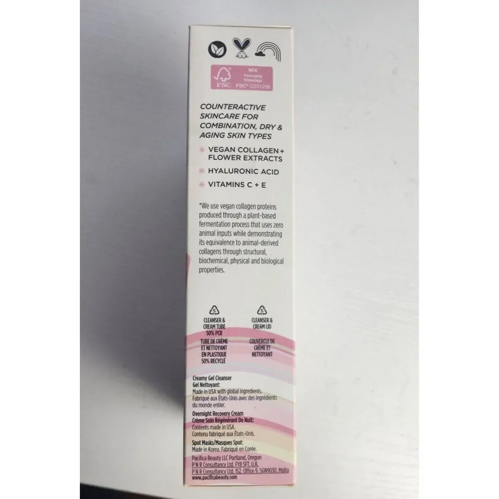 NEW Pacifica Vegan Collagen Skincare Kit